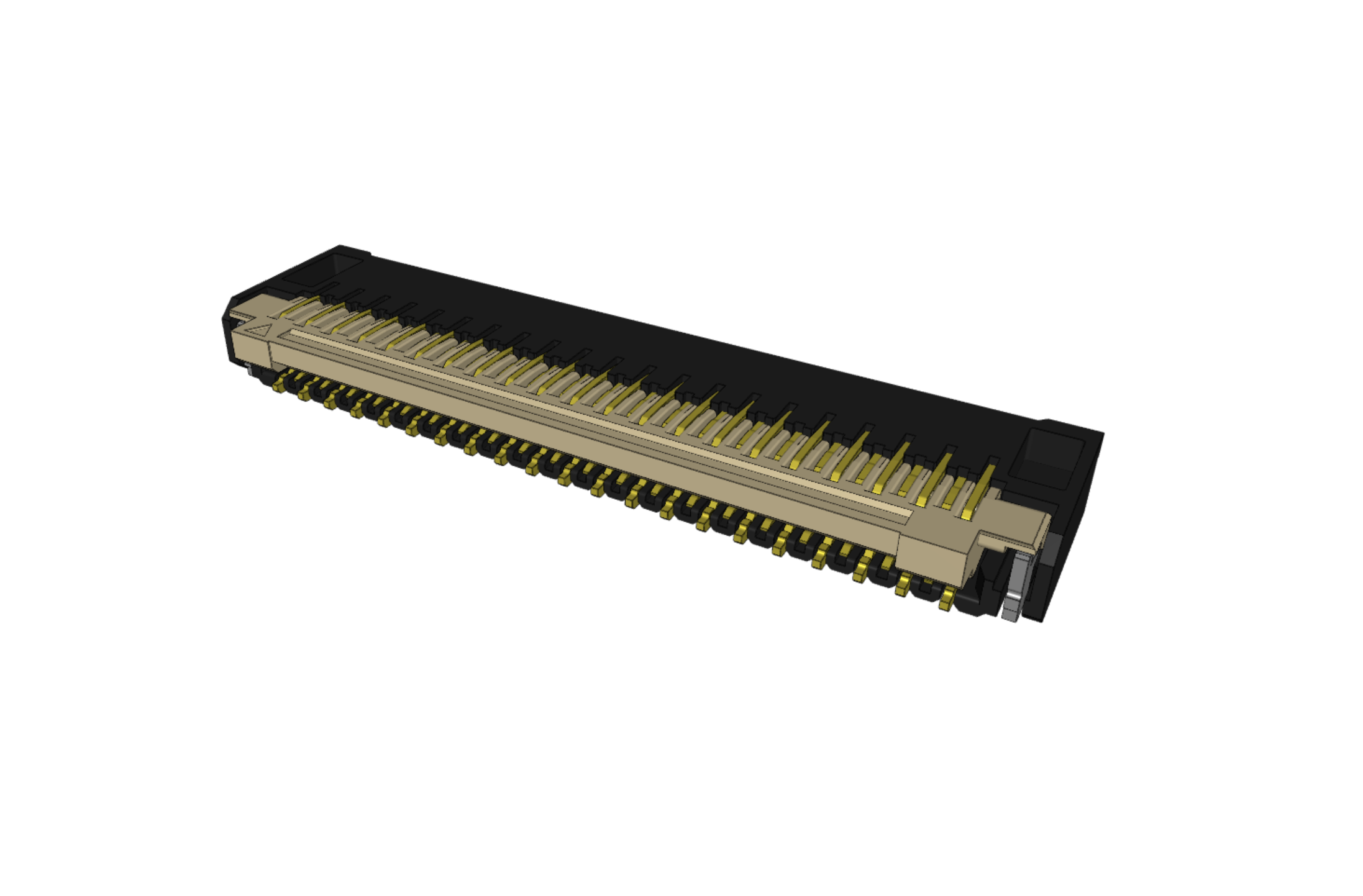 Easy-On Front Flip FPC Connector